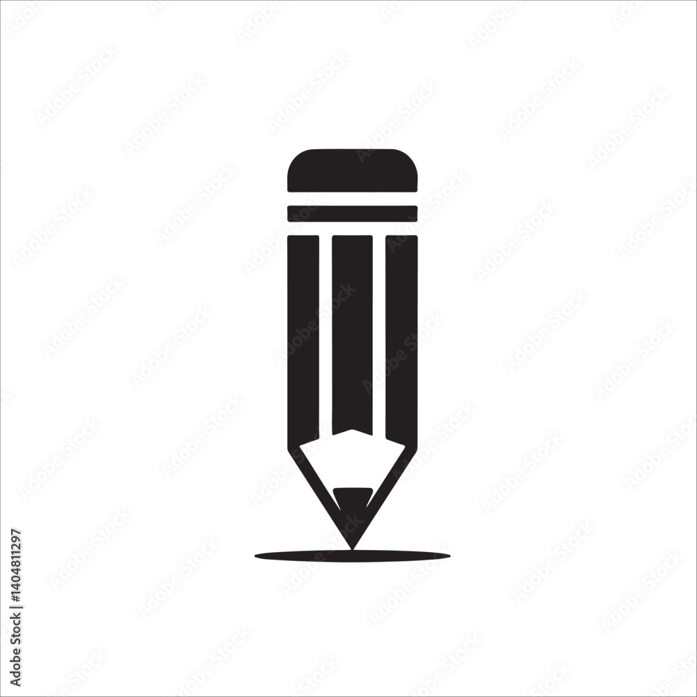 pencil icon vector illustration pencil icon vector illustration