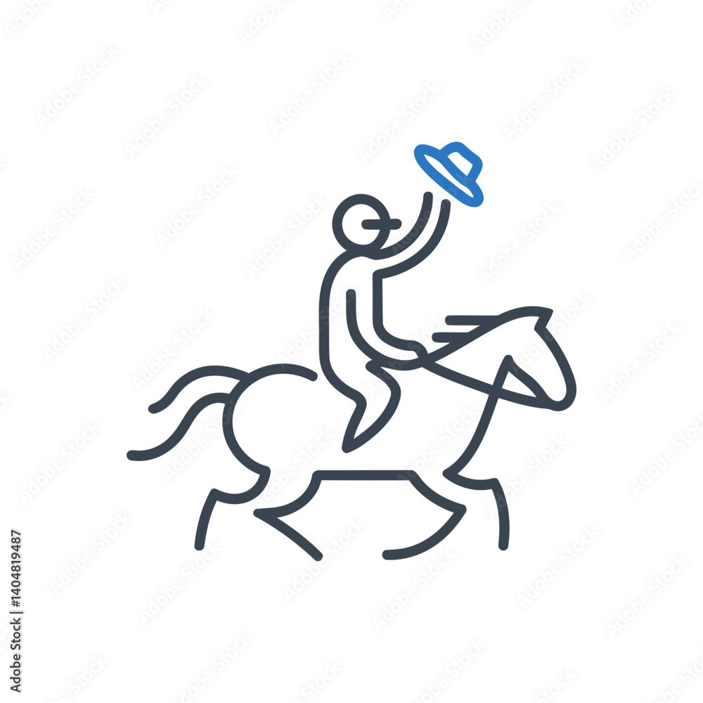 Equestrian Hat Icon Equestrian Hat Icon