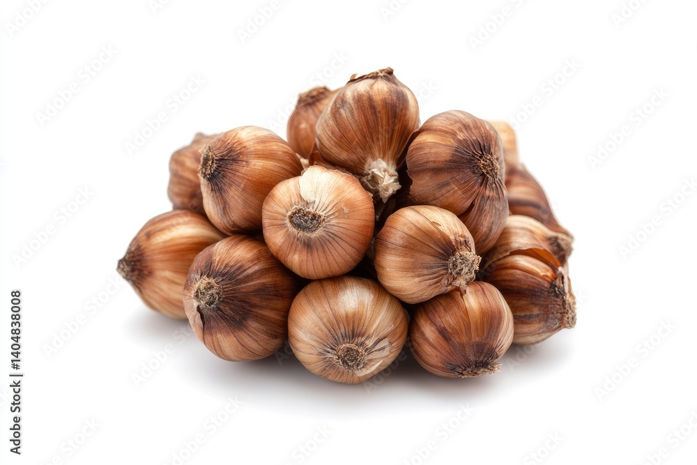 Dried Onion Bulbs: A Rustic Still Life Composition Dried Onion Bulbs: A Rustic Still Life Composition