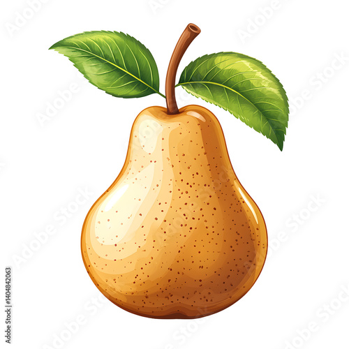Juicy Pear Illustration
