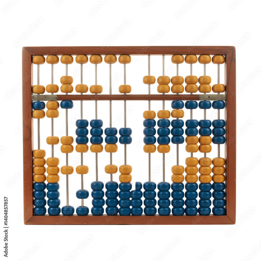 Antique Abacus: Math Tool Image on Transparent background Antique Abacus: Math Tool Image on Transparent background