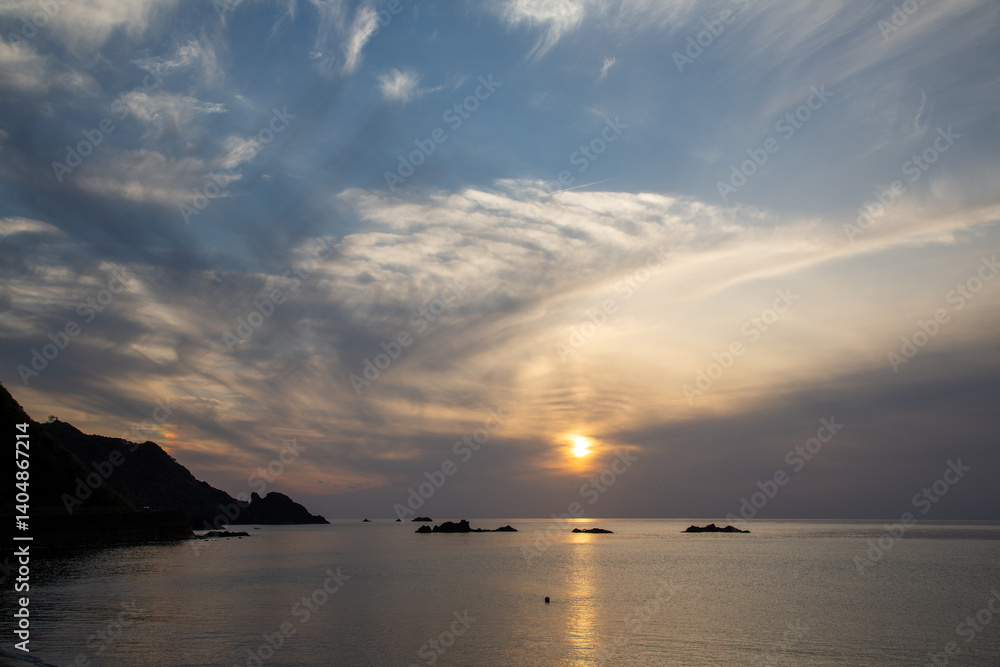 Fototapeta premium 奄美大島の自然、海、夕景