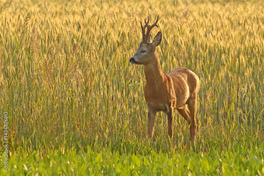 Sarna europejska (Capreolus capreolus) roe deer