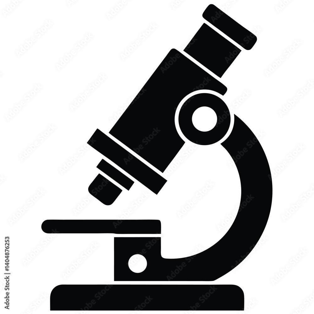 microscope icon vector isolated on white background microscope icon vector isolated on white background