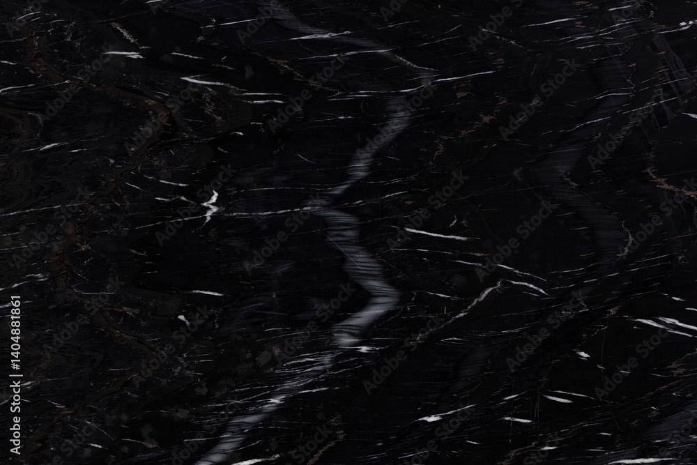 Perfect Imperial Black - marble background, texture in awesome dark color for your strict design look.