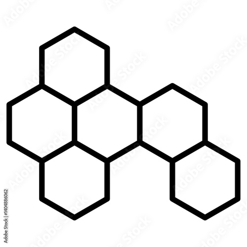 propolis icon Simple outline vector logo