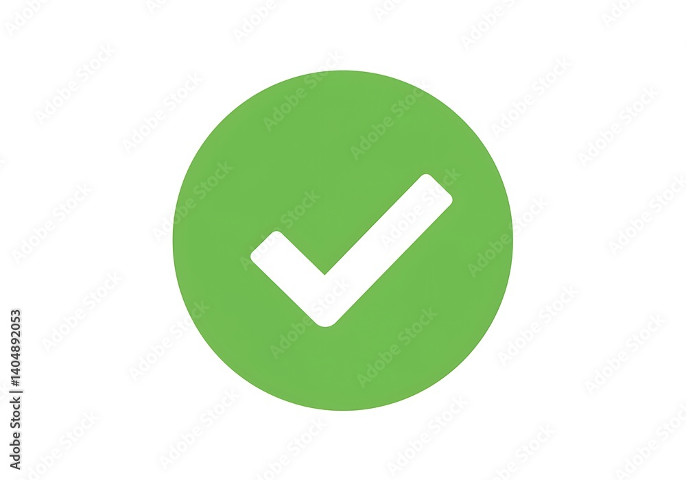Check mark button