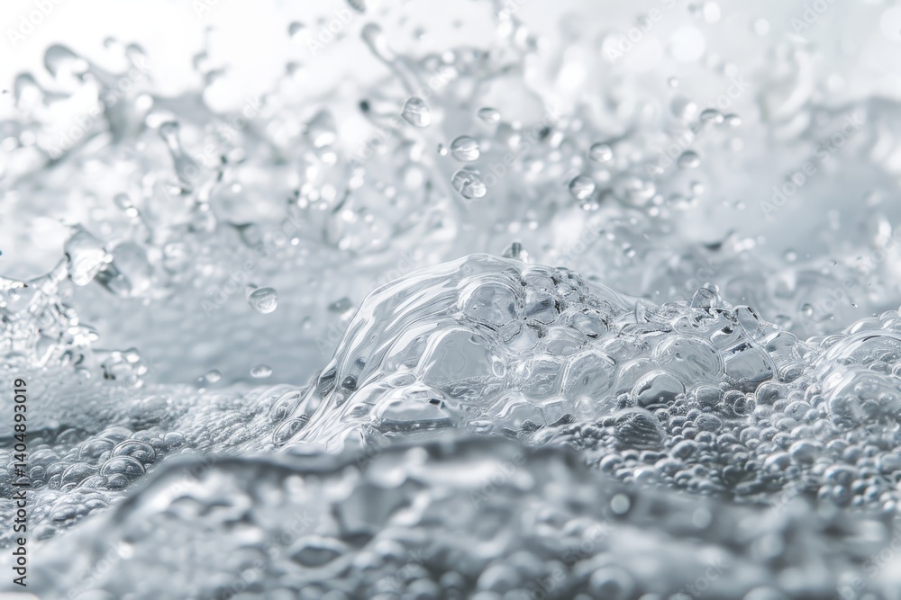 Abstract background with pure water splashes Abstract background with pure water splashes