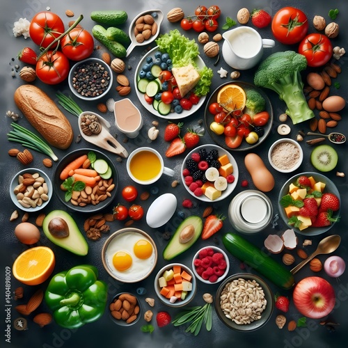 fresh vegetables on a plate