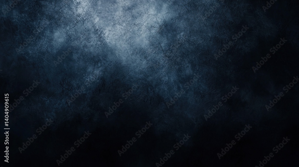 Obraz premium Dark Blue Abstract Texture: A Moody, Textured Background