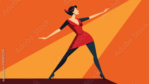  confident fashionista striking a pose