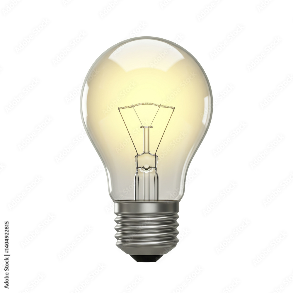 3D Bright Light Bulb Idea Innovation Creativity Thinking Inspiration Solution Concept Illumination 3D Bright Light Bulb Idea Innovation Creativity Thinking Inspiration Solution Concept Illumination