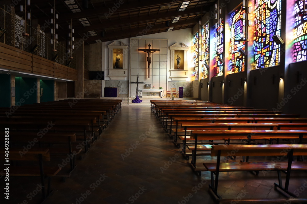 Eglise de la divine bergère, Iglesia Divina Pastora, Motril, ville de Grenade, région d'Andalousie, Espagne