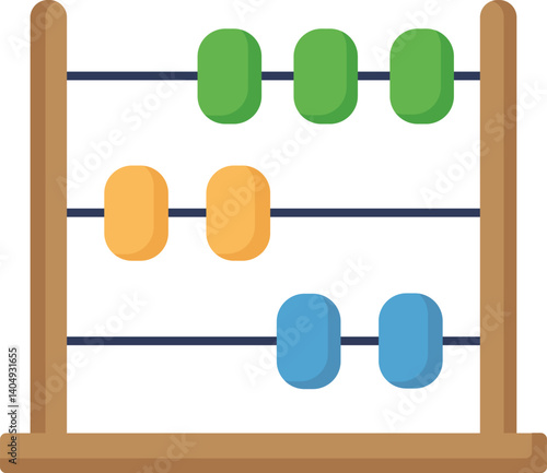 abacus Illustration on a white background     831.eps