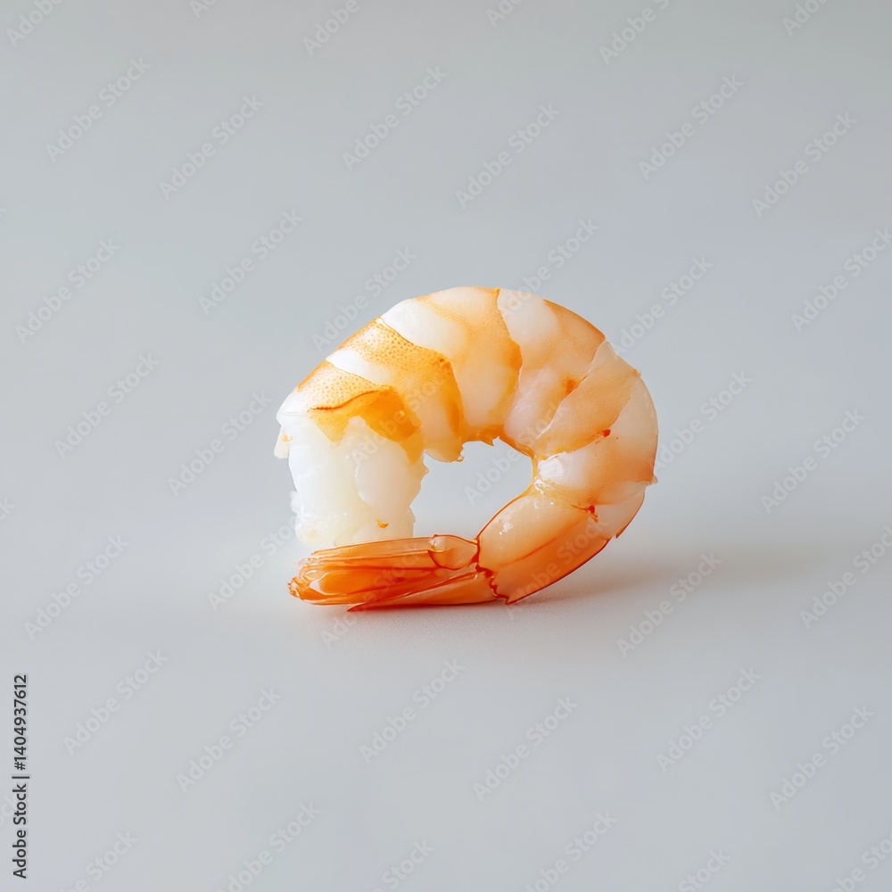 Shrimp alone.