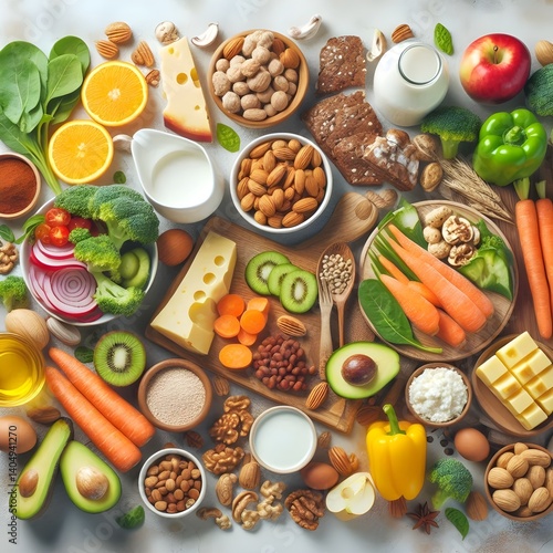 set of food