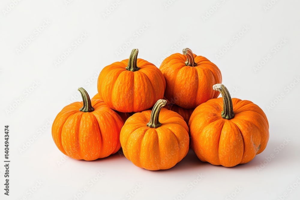 Pile of small pumpkins Pile of small pumpkins