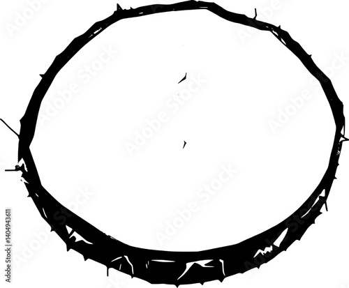 Halved Coconut Showing White Interior Against White Background