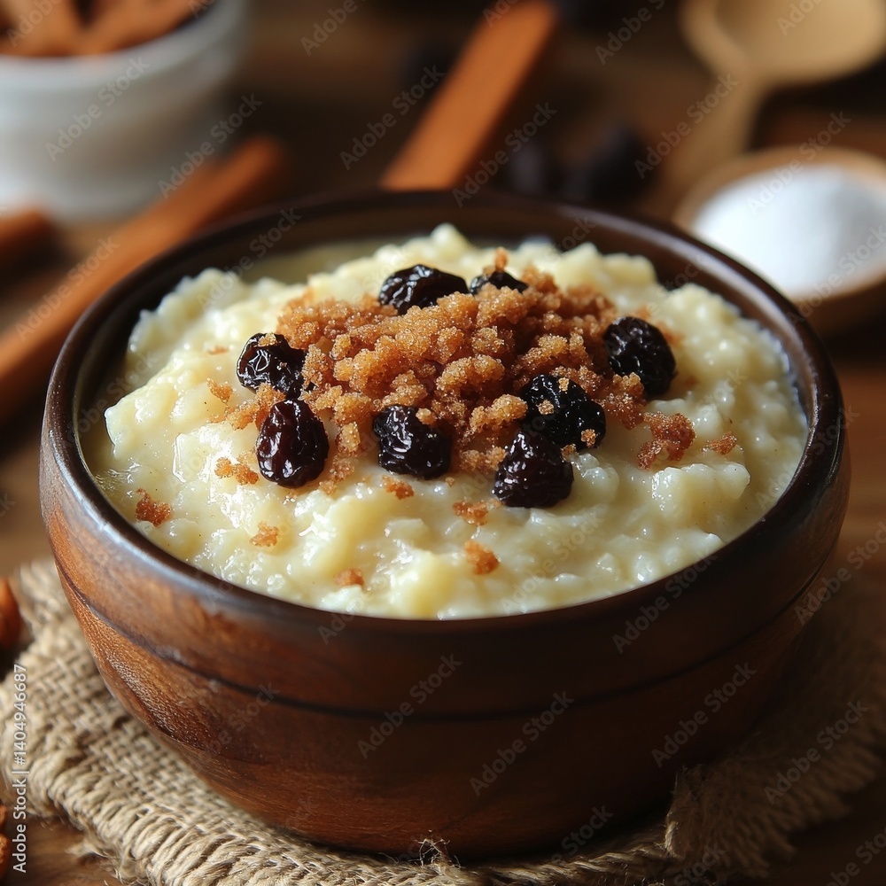Cinnamon rice pudding: a top-tier dessert.