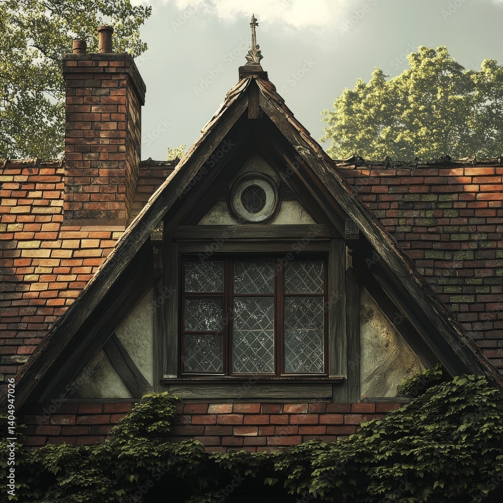 Windowed house summit.