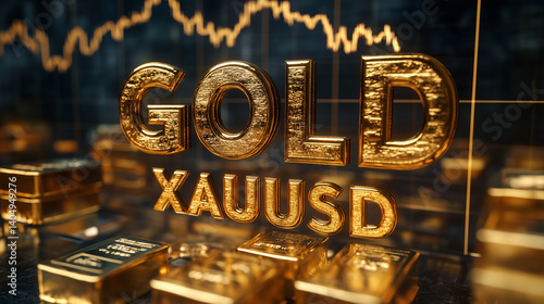 Gold stock market XAUUSD graph
