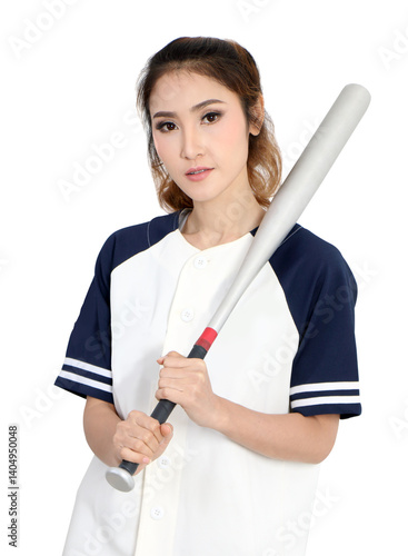 woman baseball player