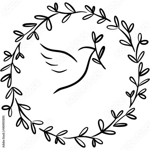 First Holy Communion, Konfirmation, Baptism, Cross, Dove, Church Vector Illustration