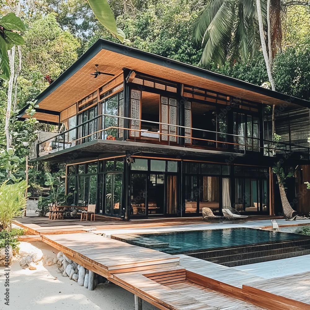 Koh Mook house, Thailand.