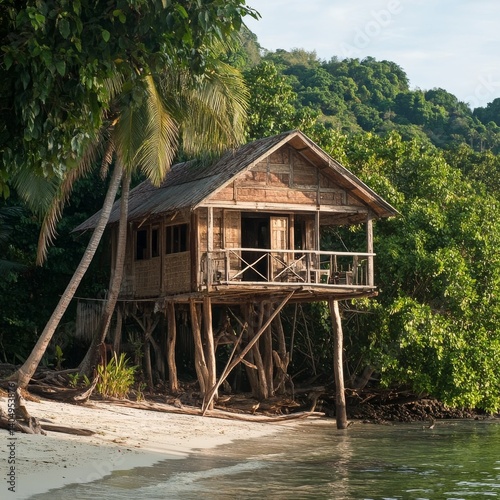 Thai house on Koh Mook.