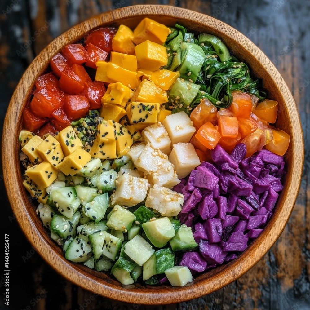 Poke, vegan style.