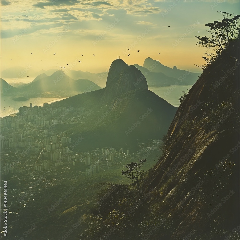 Rio's Two Brothers mountain view.