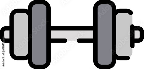 dumbbells Illustration on a white background   