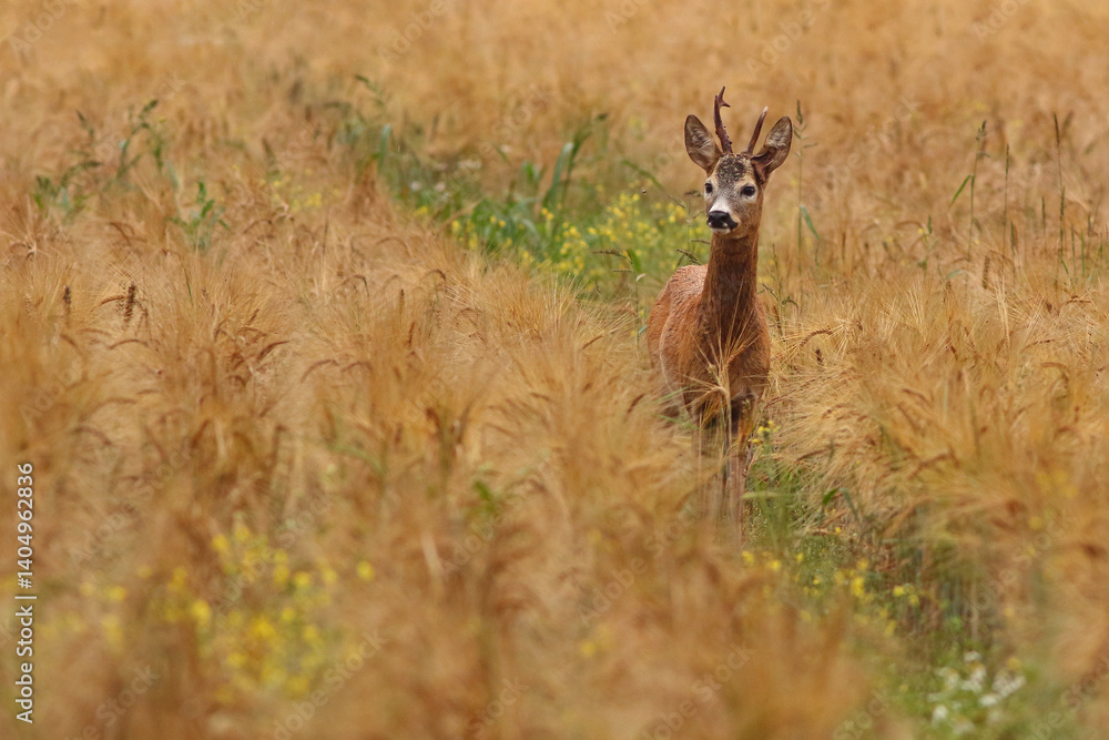 Sarna europejska (Capreolus capreolus) roe deer
