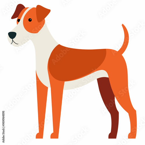 dog, vector illustration