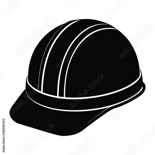 construction vector illustration of a helmet