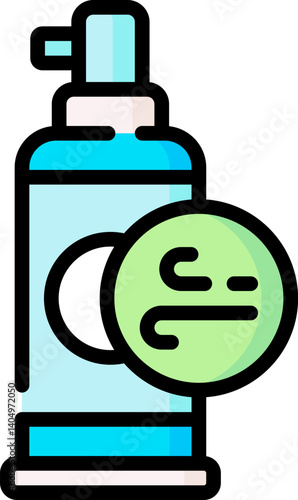 freshener Illustration on a white background   