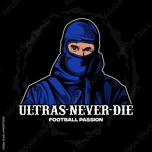 Football Passion Ultras Hooligan Logo Vector Design