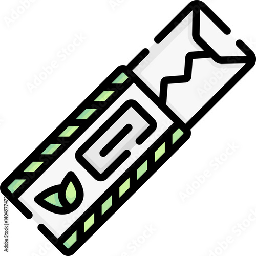 gums Illustration on a white background   