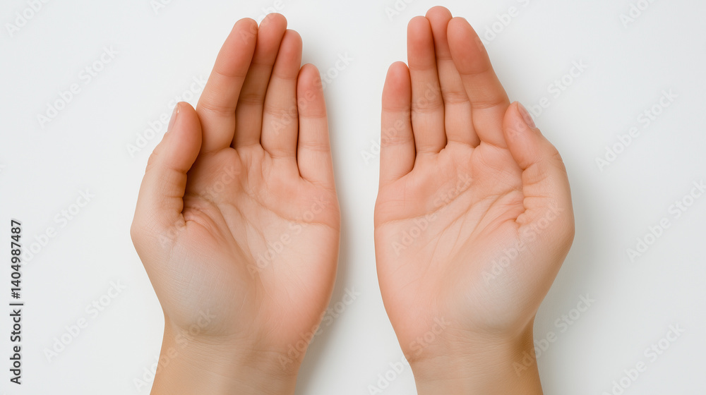 Open hands gesture symbolizing acceptance minimalist background photography calm environment close-up perspective Open hands gesture symbolizing acceptance minimalist background photography calm environment close-up perspective