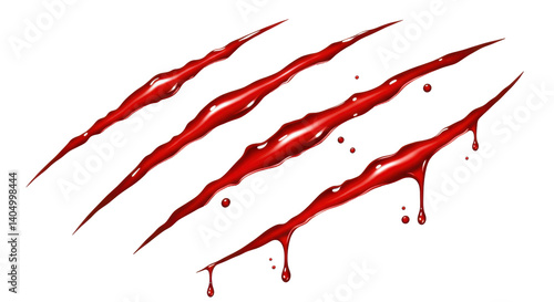 Isolated Claw Scratches