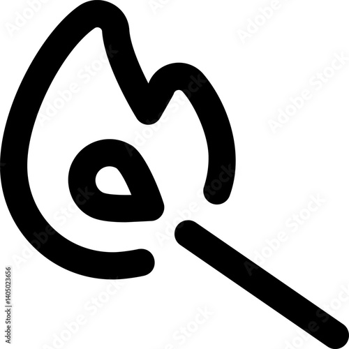 matches Illustration on a white background    