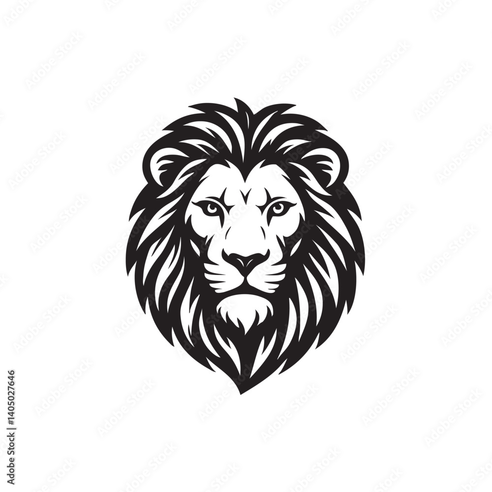 lion head vector lion head vector
