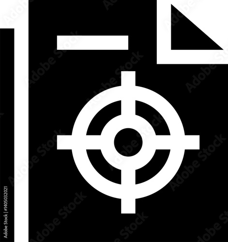objective Illustration on a white background    