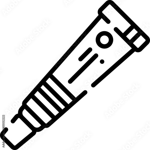 ointment Illustration on a white background     