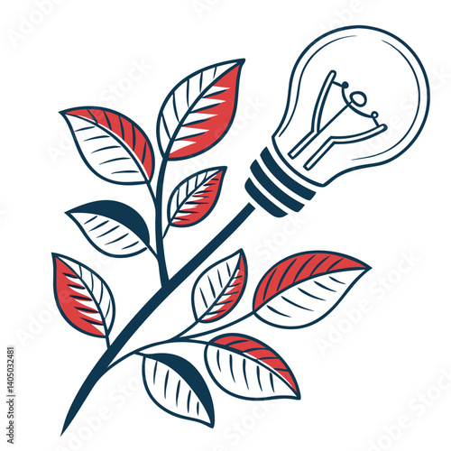 Sustainable Eco Power Concept Art for Green Technology Projects