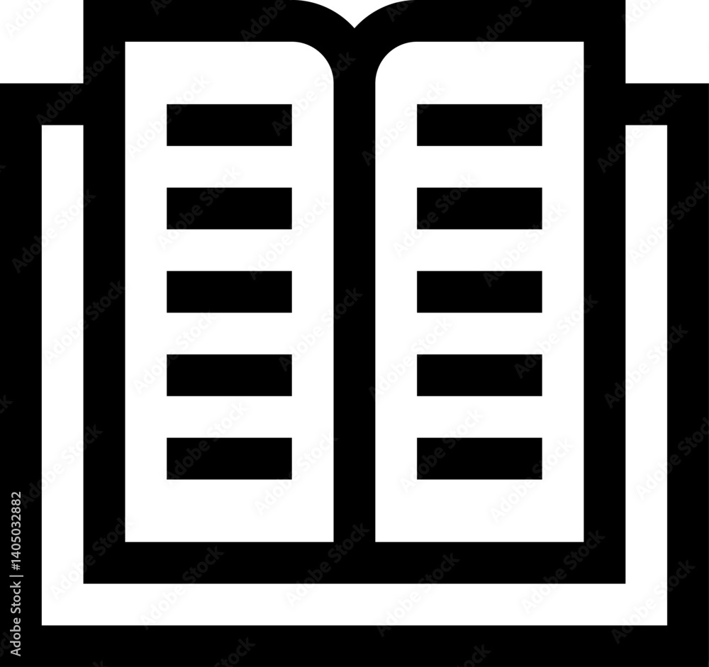 open book Illustration on a white background open book Illustration on a white background