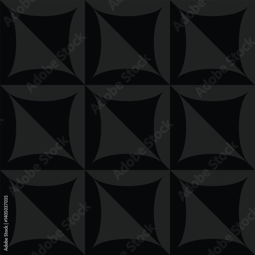 Modern Geometric Vector Seamless Pattern Digital Paper – Abstract Minimalist Background Design, Repeating Lines and Shapes, Contemporary Printable Texture for Scrapbooking, Web Design, Fabric, Package