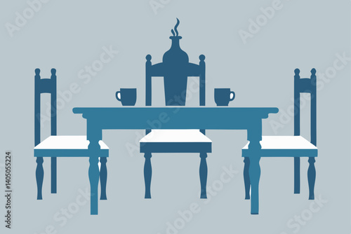 restaurant in the morning