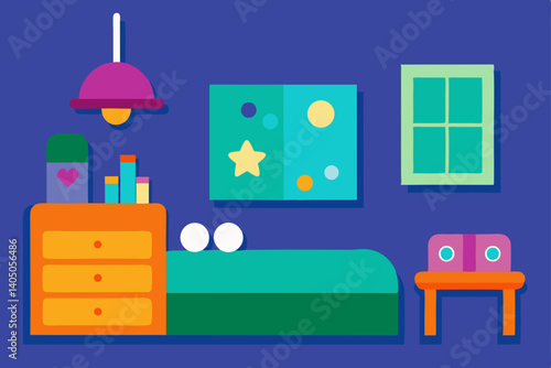 vector illustration of furniture