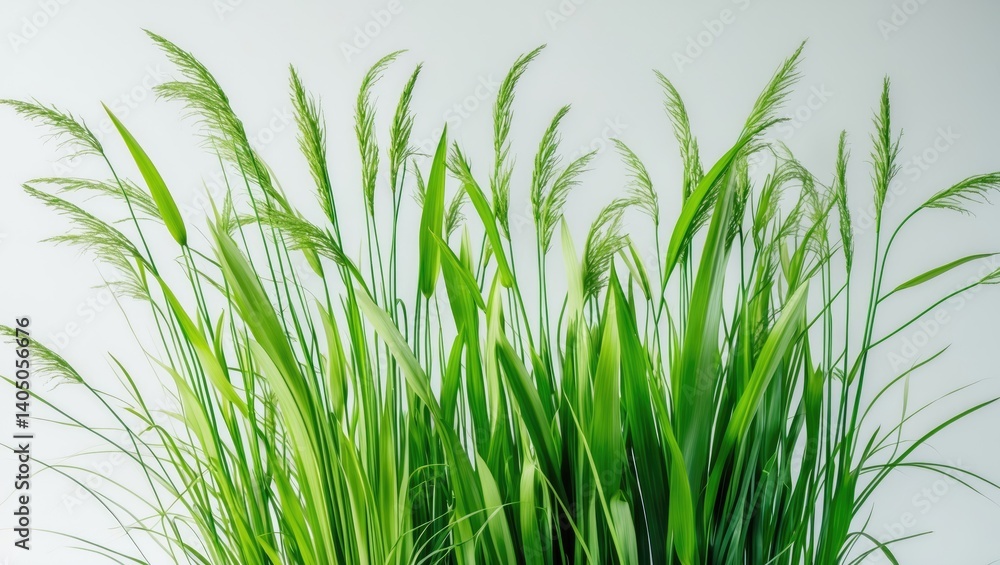 Fototapeta premium group of green grass